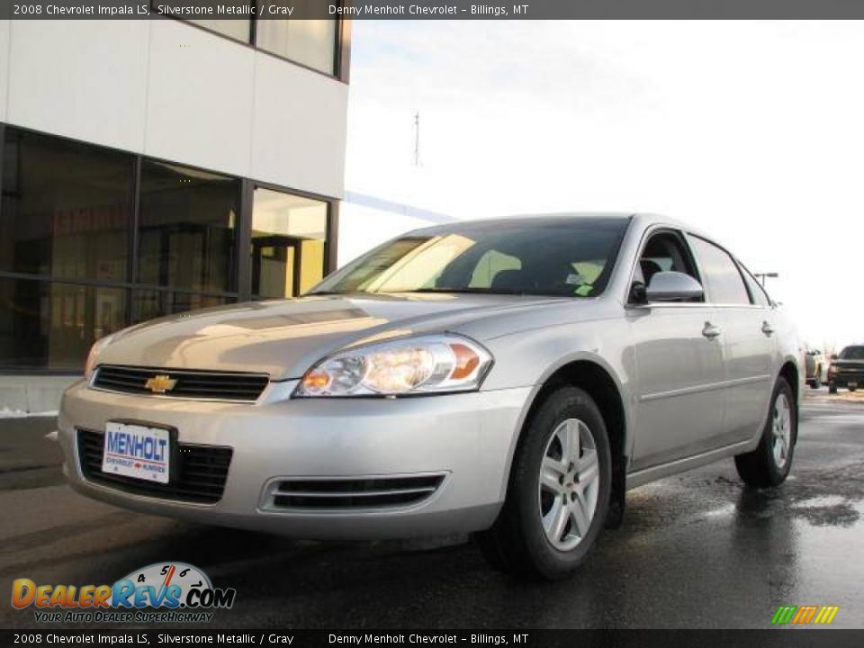 2008 Chevrolet Impala LS Silverstone Metallic / Gray Photo #2