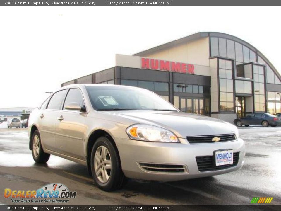 2008 Chevrolet Impala LS Silverstone Metallic / Gray Photo #3