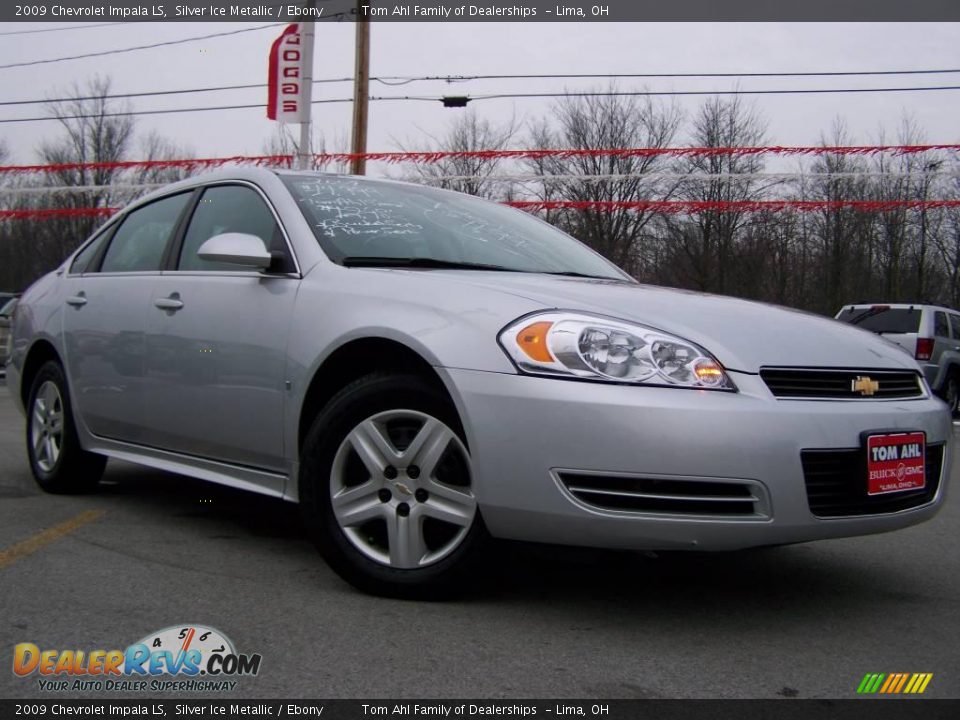 2009 Chevrolet Impala LS Silver Ice Metallic / Ebony Photo #1