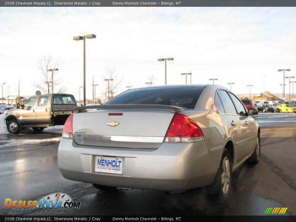 2008 Chevrolet Impala LS Silverstone Metallic / Gray Photo #5