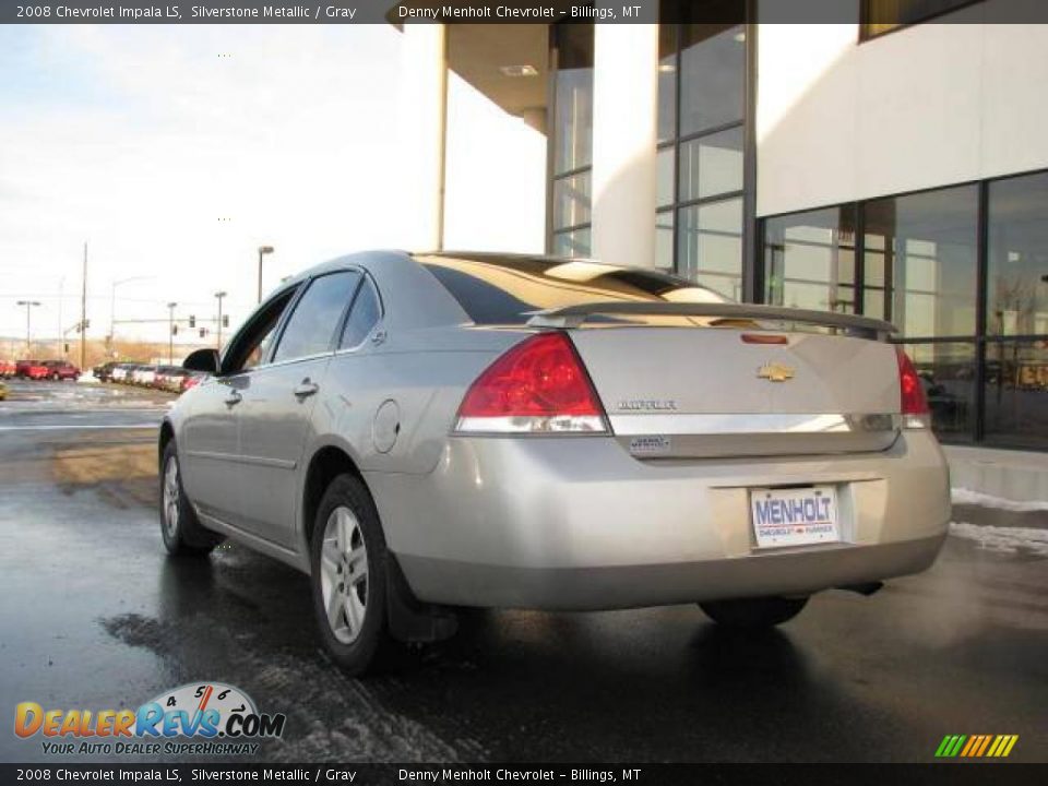2008 Chevrolet Impala LS Silverstone Metallic / Gray Photo #6