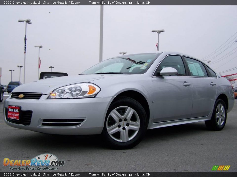 2009 Chevrolet Impala LS Silver Ice Metallic / Ebony Photo #4