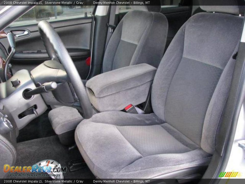 2008 Chevrolet Impala LS Silverstone Metallic / Gray Photo #9