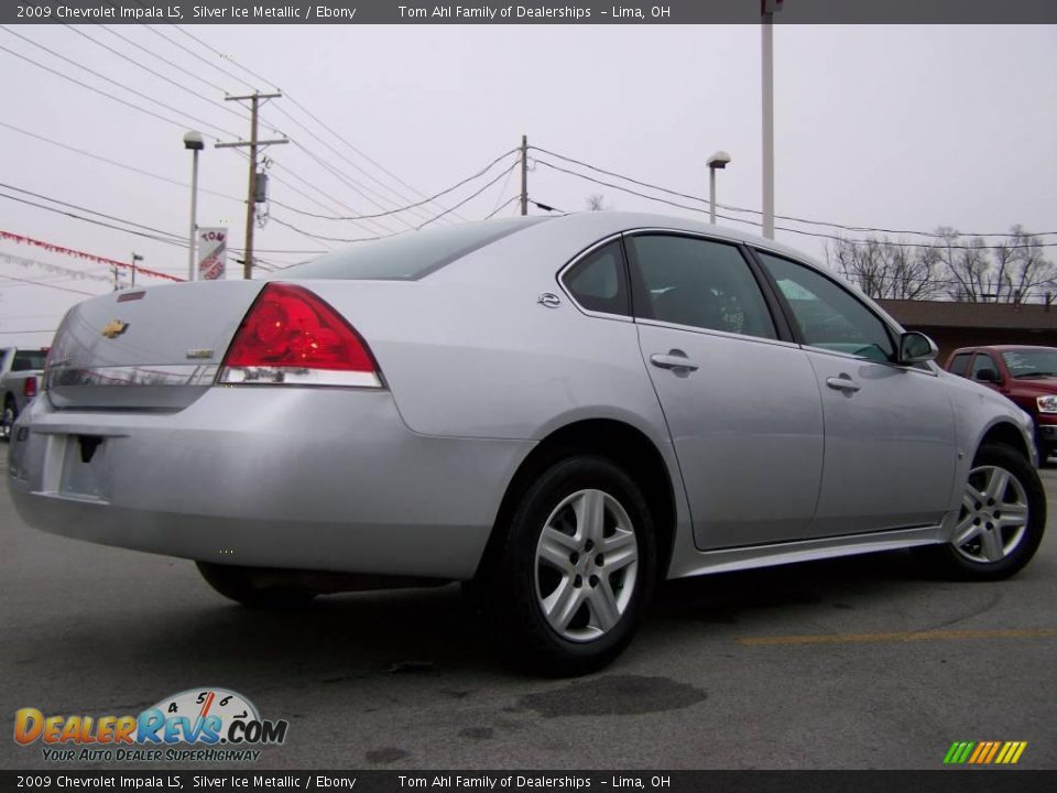 2009 Chevrolet Impala LS Silver Ice Metallic / Ebony Photo #6
