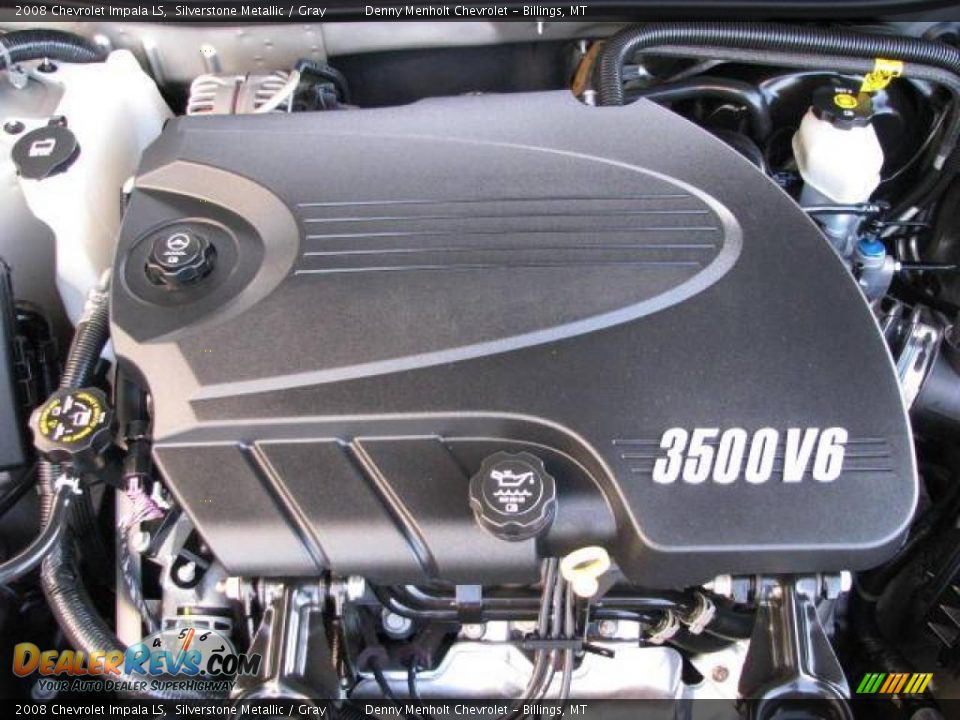 2008 Chevrolet Impala LS Silverstone Metallic / Gray Photo #13
