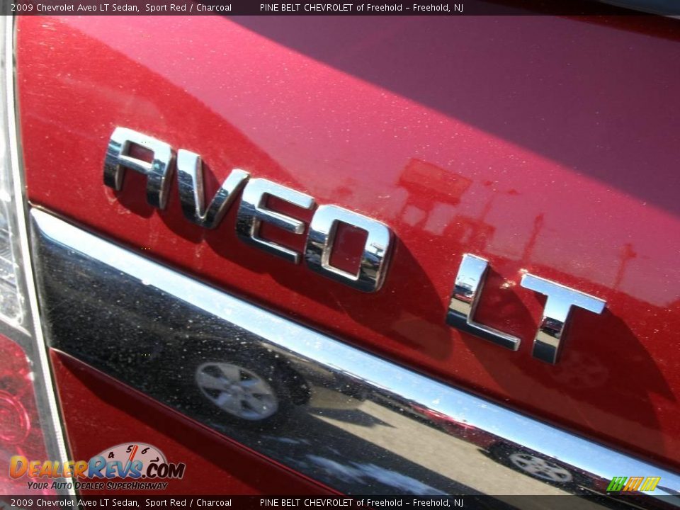 2009 Chevrolet Aveo LT Sedan Sport Red / Charcoal Photo #5