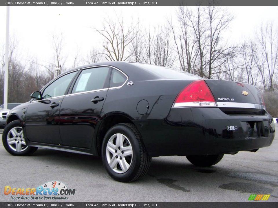 2009 Chevrolet Impala LS Black / Ebony Photo #3