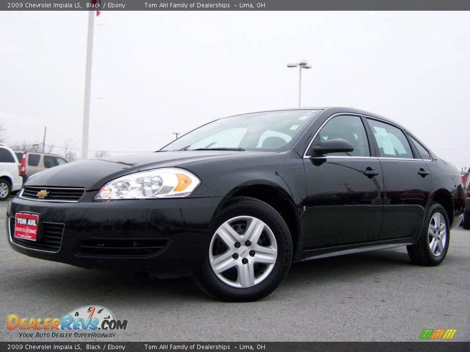2009 Chevrolet Impala LS Black / Ebony Photo #4