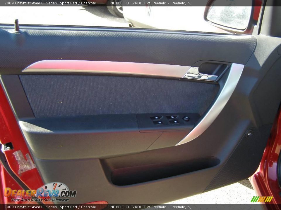 2009 Chevrolet Aveo LT Sedan Sport Red / Charcoal Photo #8