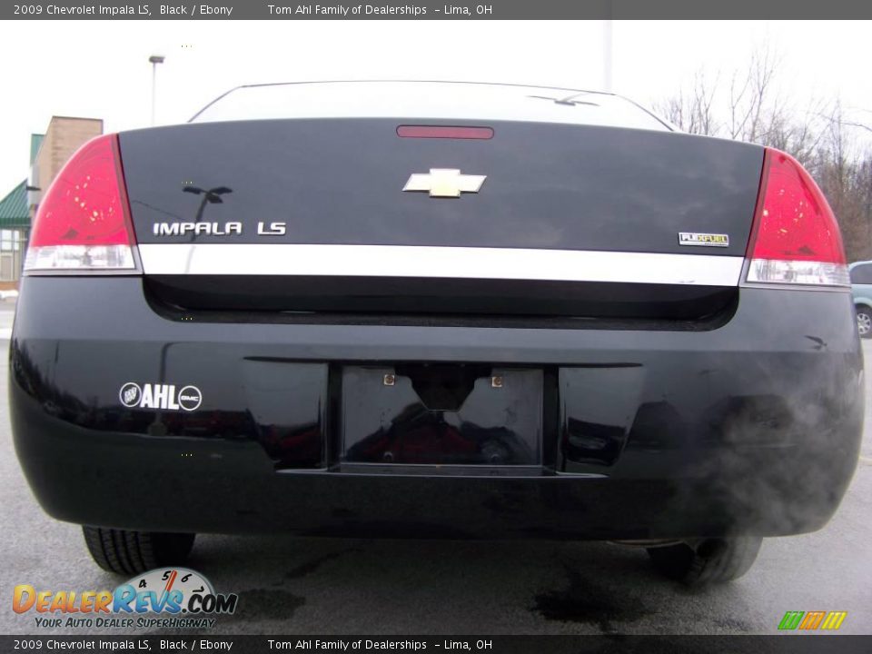 2009 Chevrolet Impala LS Black / Ebony Photo #5