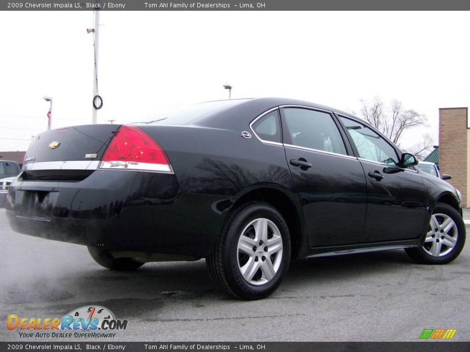 2009 Chevrolet Impala LS Black / Ebony Photo #6