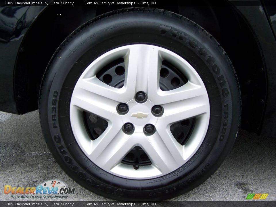 2009 Chevrolet Impala LS Black / Ebony Photo #7