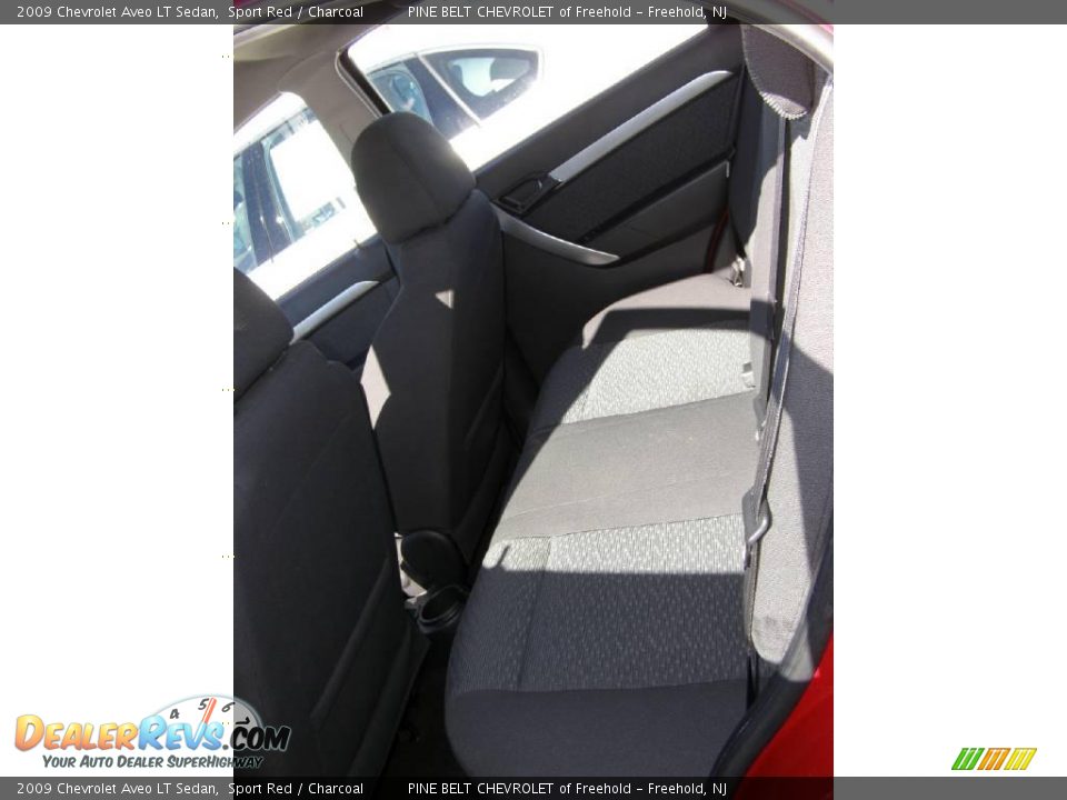 2009 Chevrolet Aveo LT Sedan Sport Red / Charcoal Photo #12