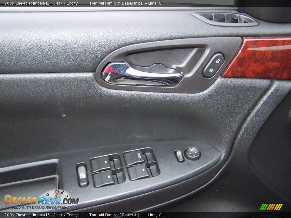 2009 Chevrolet Impala LS Black / Ebony Photo #9
