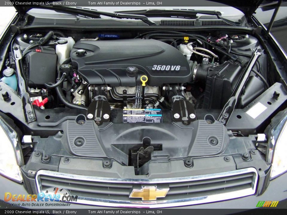 2009 Chevrolet Impala LS Black / Ebony Photo #14