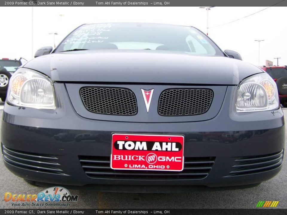 2009 Pontiac G5 Dark Slate Metallic / Ebony Photo #2