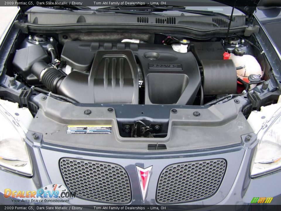 2009 Pontiac G5 Dark Slate Metallic / Ebony Photo #12