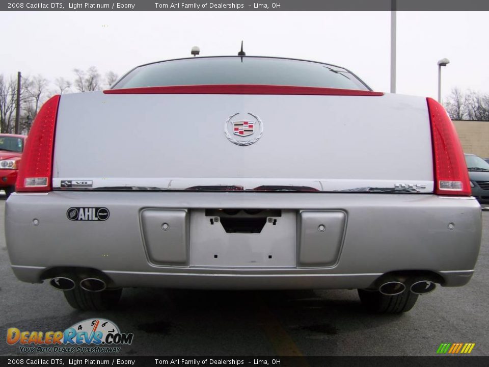 2008 Cadillac DTS Light Platinum / Ebony Photo #6