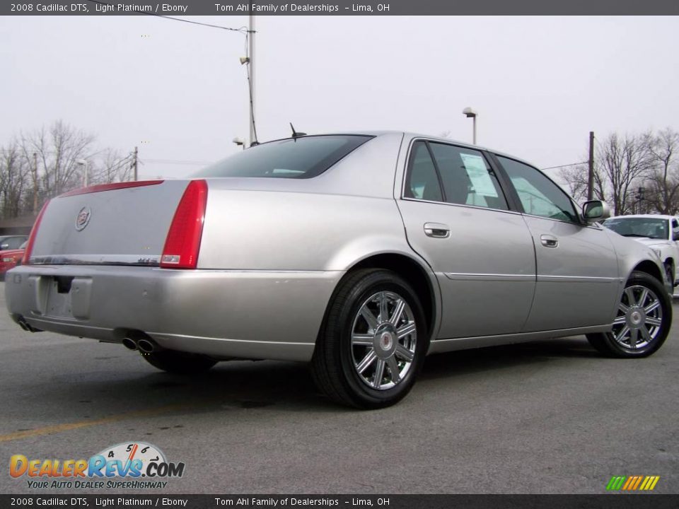 2008 Cadillac DTS Light Platinum / Ebony Photo #7