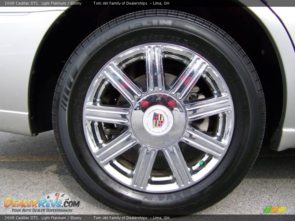 2008 Cadillac DTS Light Platinum / Ebony Photo #8