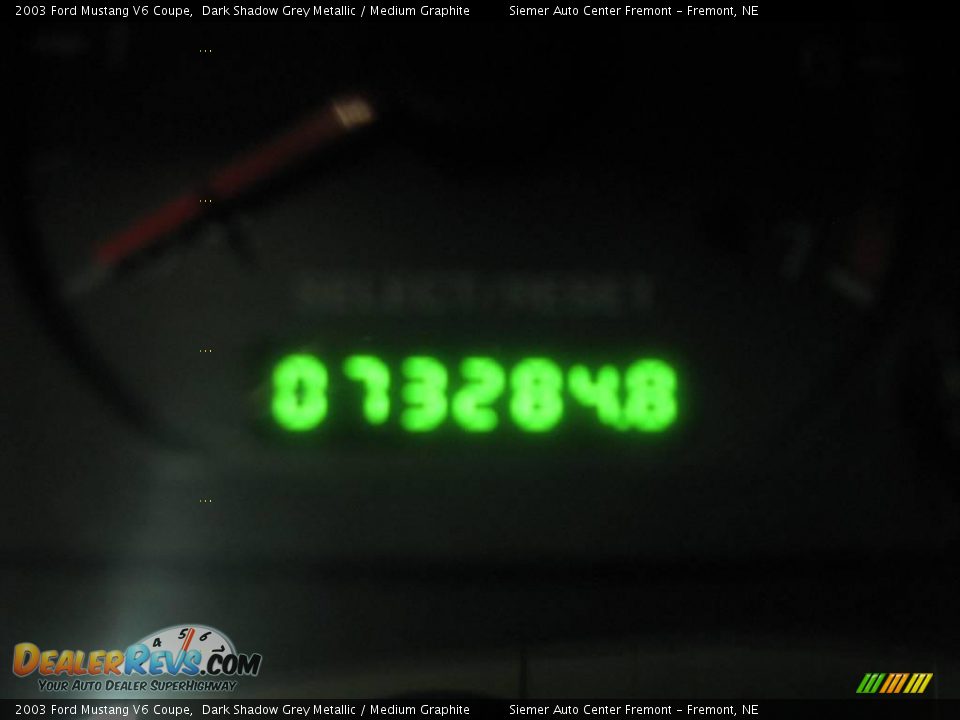 2003 Ford Mustang V6 Coupe Dark Shadow Grey Metallic / Medium Graphite Photo #27