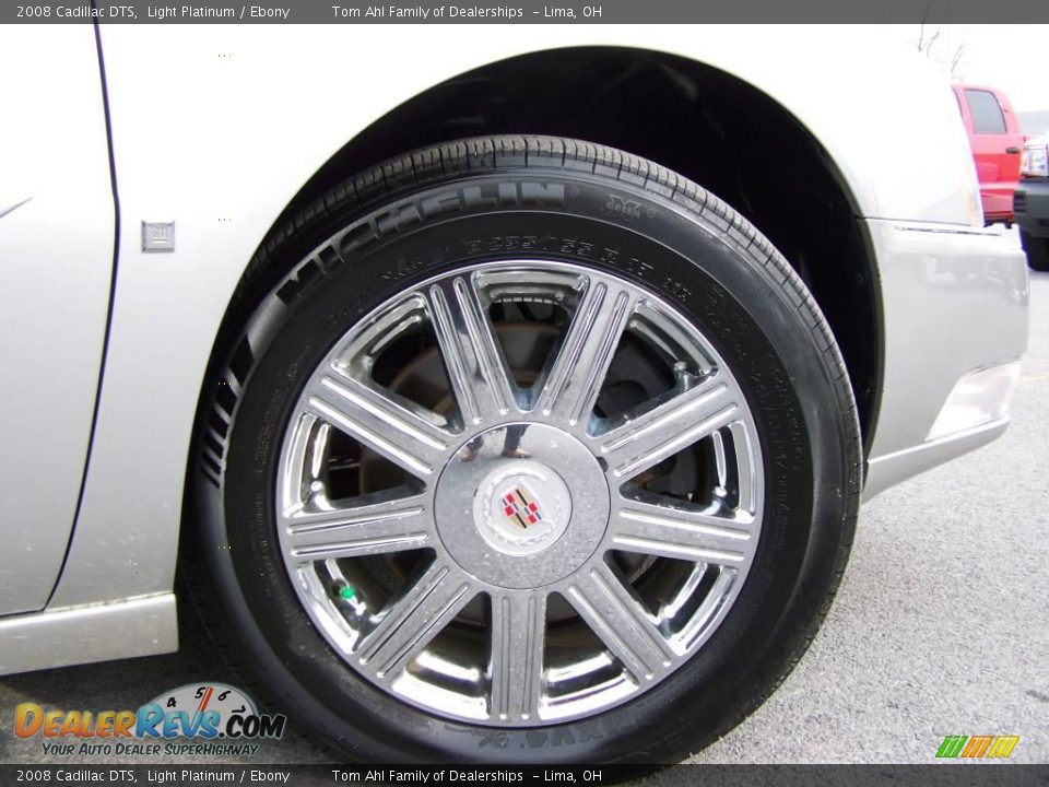 2008 Cadillac DTS Light Platinum / Ebony Photo #9