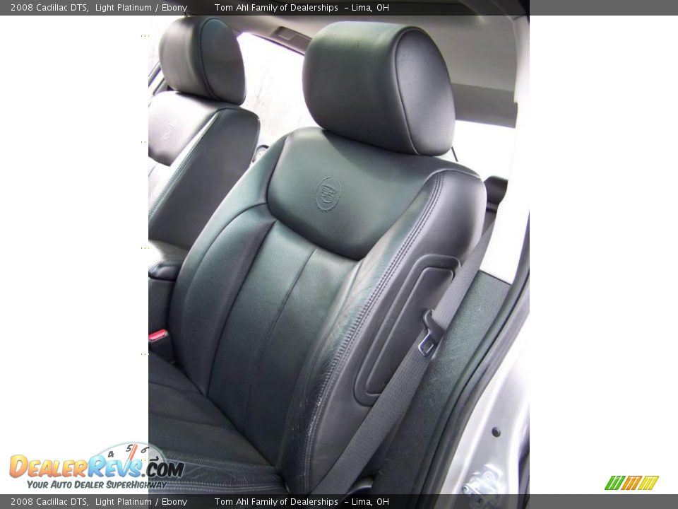 2008 Cadillac DTS Light Platinum / Ebony Photo #11