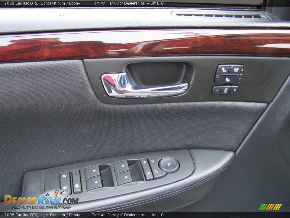 2008 Cadillac DTS Light Platinum / Ebony Photo #13