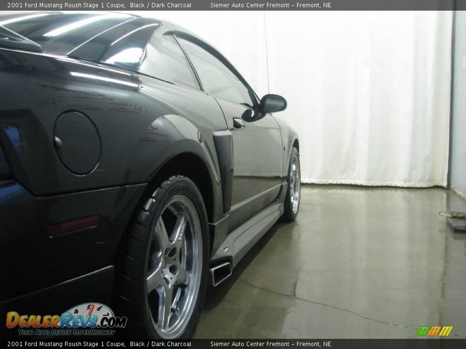 2001 Ford Mustang Roush Stage 1 Coupe Black / Dark Charcoal Photo #3