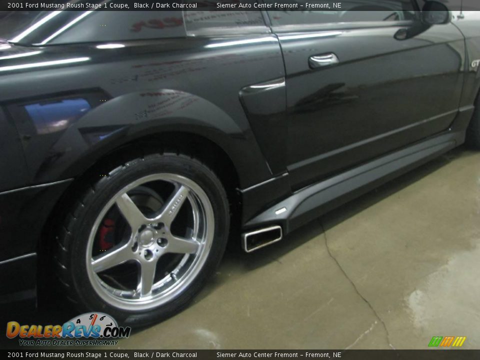 2001 Ford Mustang Roush Stage 1 Coupe Black / Dark Charcoal Photo #4