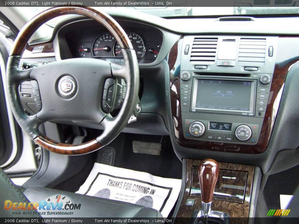 2008 Cadillac DTS Light Platinum / Ebony Photo #17