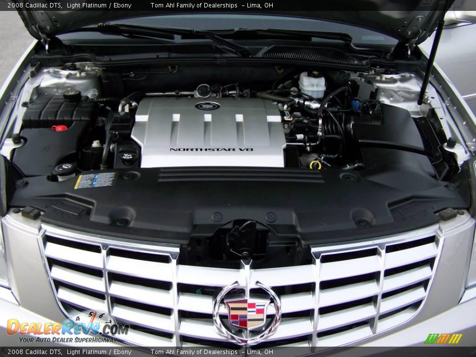 2008 Cadillac DTS Light Platinum / Ebony Photo #19