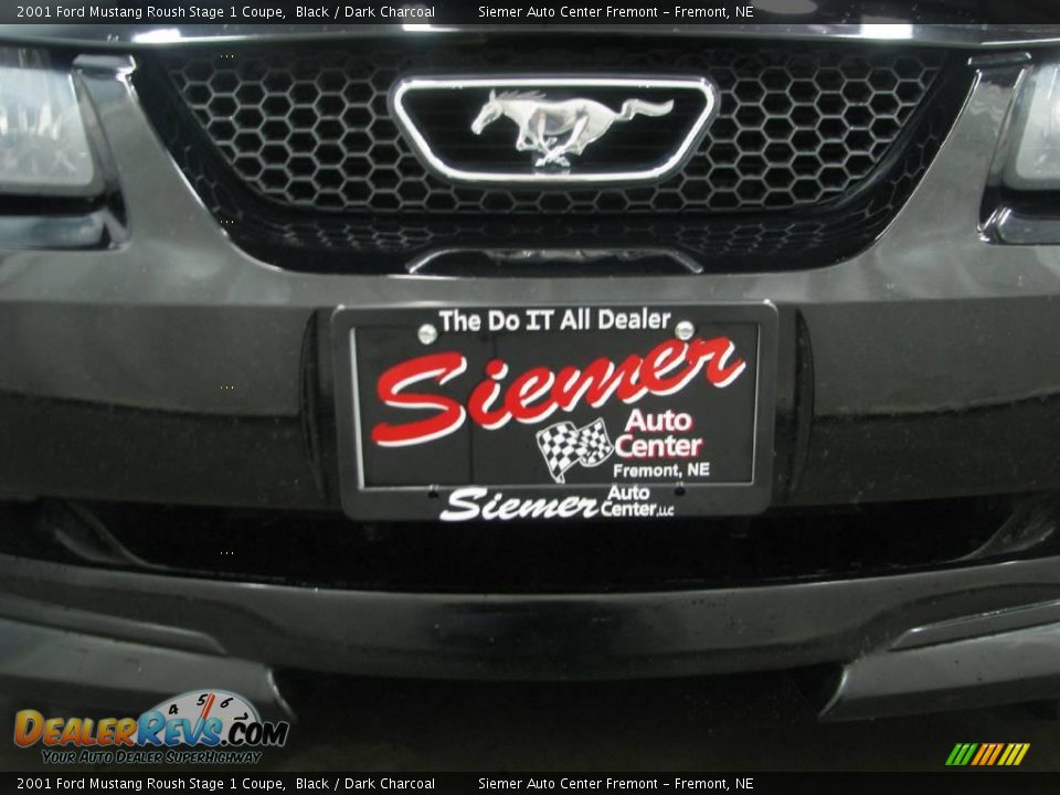 2001 Ford Mustang Roush Stage 1 Coupe Black / Dark Charcoal Photo #9
