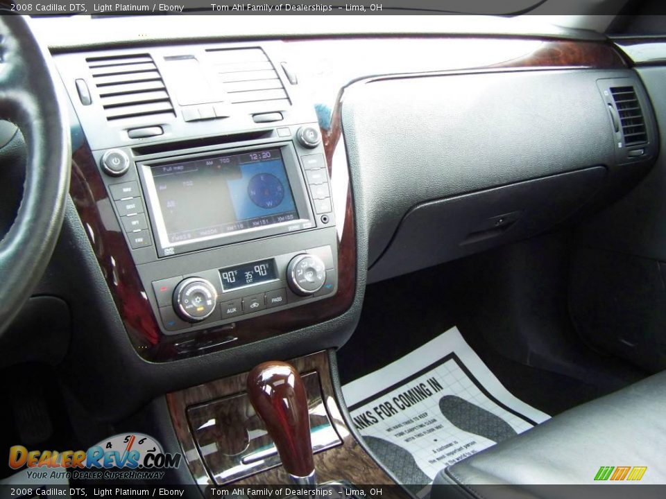 2008 Cadillac DTS Light Platinum / Ebony Photo #22