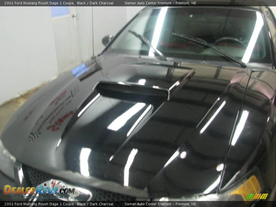 2001 Ford Mustang Roush Stage 1 Coupe Black / Dark Charcoal Photo #12