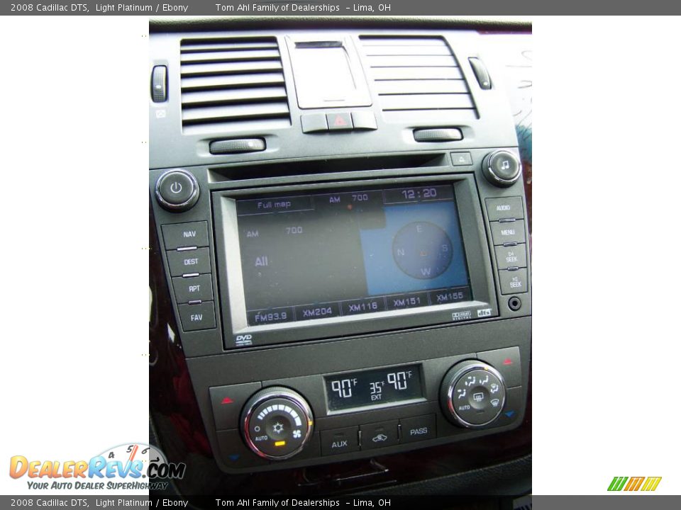 2008 Cadillac DTS Light Platinum / Ebony Photo #23