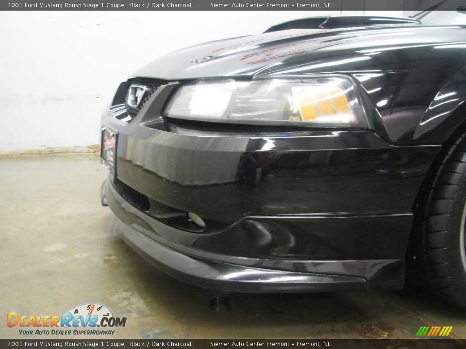 2001 Ford Mustang Roush Stage 1 Coupe Black / Dark Charcoal Photo #13