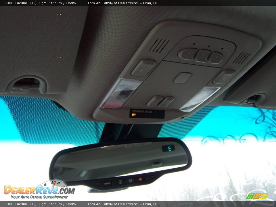 2008 Cadillac DTS Light Platinum / Ebony Photo #24