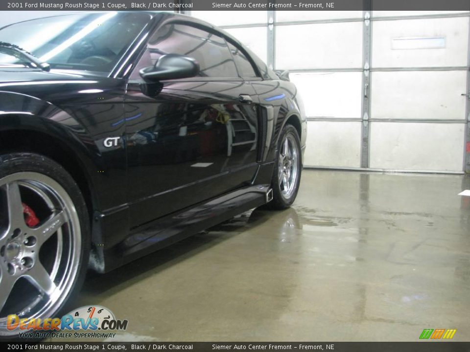 2001 Ford Mustang Roush Stage 1 Coupe Black / Dark Charcoal Photo #14