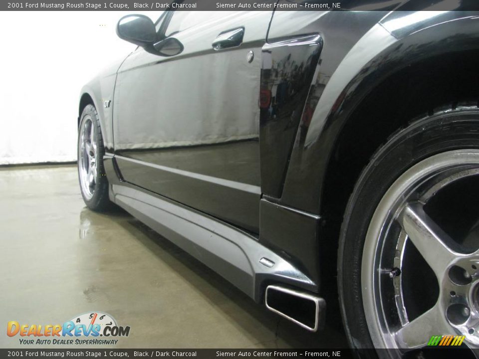 2001 Ford Mustang Roush Stage 1 Coupe Black / Dark Charcoal Photo #16