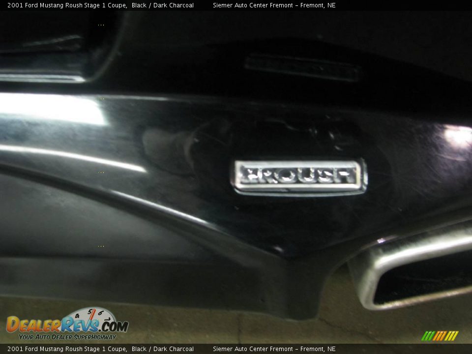 2001 Ford Mustang Roush Stage 1 Coupe Black / Dark Charcoal Photo #19