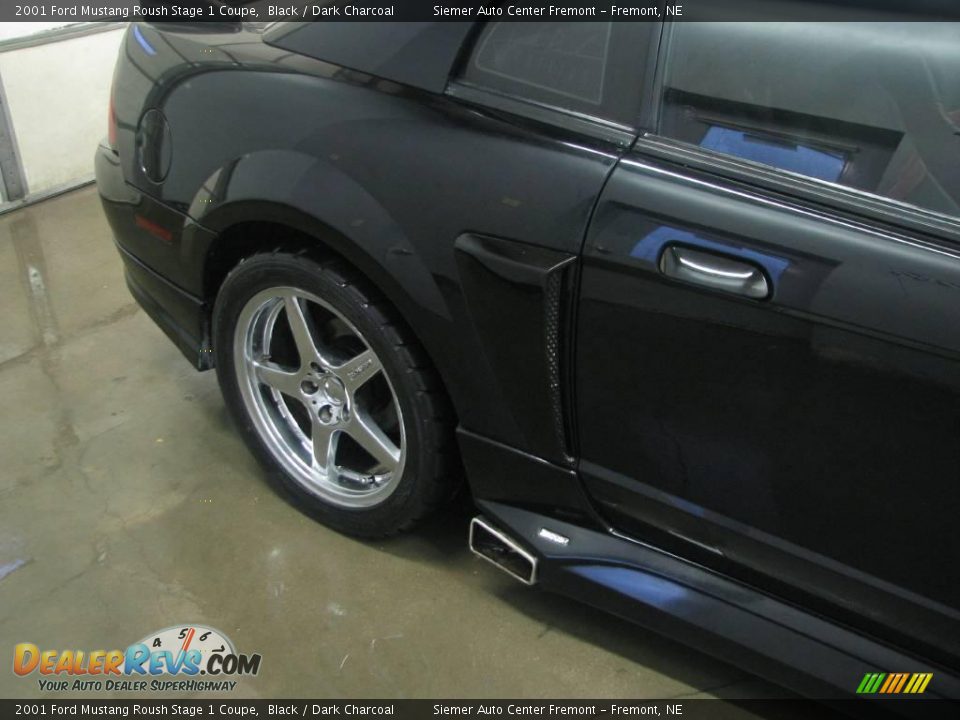 2001 Ford Mustang Roush Stage 1 Coupe Black / Dark Charcoal Photo #23