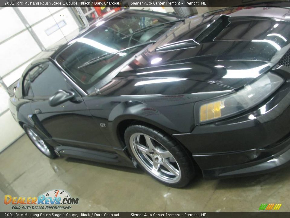 2001 Ford Mustang Roush Stage 1 Coupe Black / Dark Charcoal Photo #24