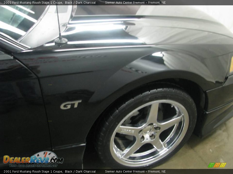 2001 Ford Mustang Roush Stage 1 Coupe Black / Dark Charcoal Photo #25