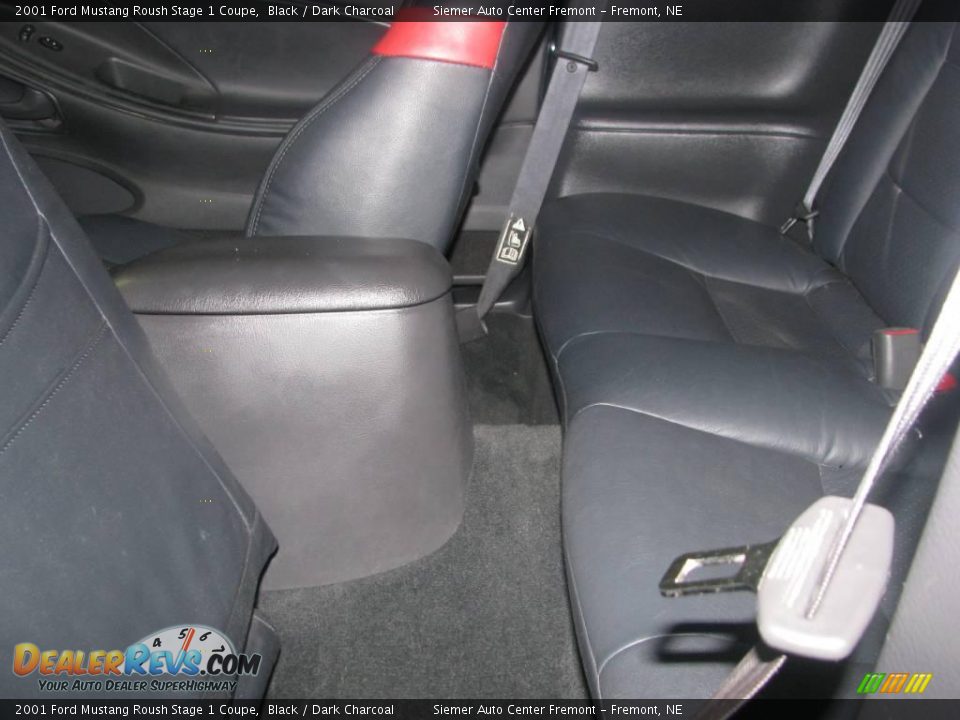 2001 Ford Mustang Roush Stage 1 Coupe Black / Dark Charcoal Photo #30