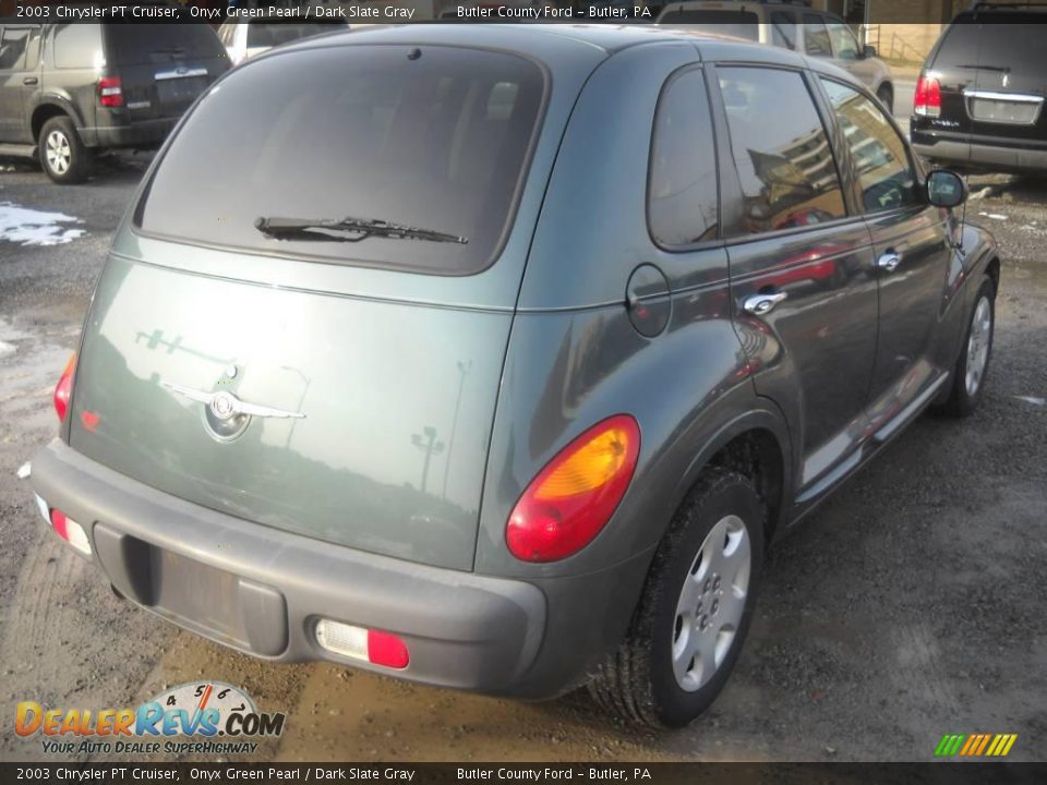 2003 Chrysler PT Cruiser Onyx Green Pearl / Dark Slate Gray Photo #2