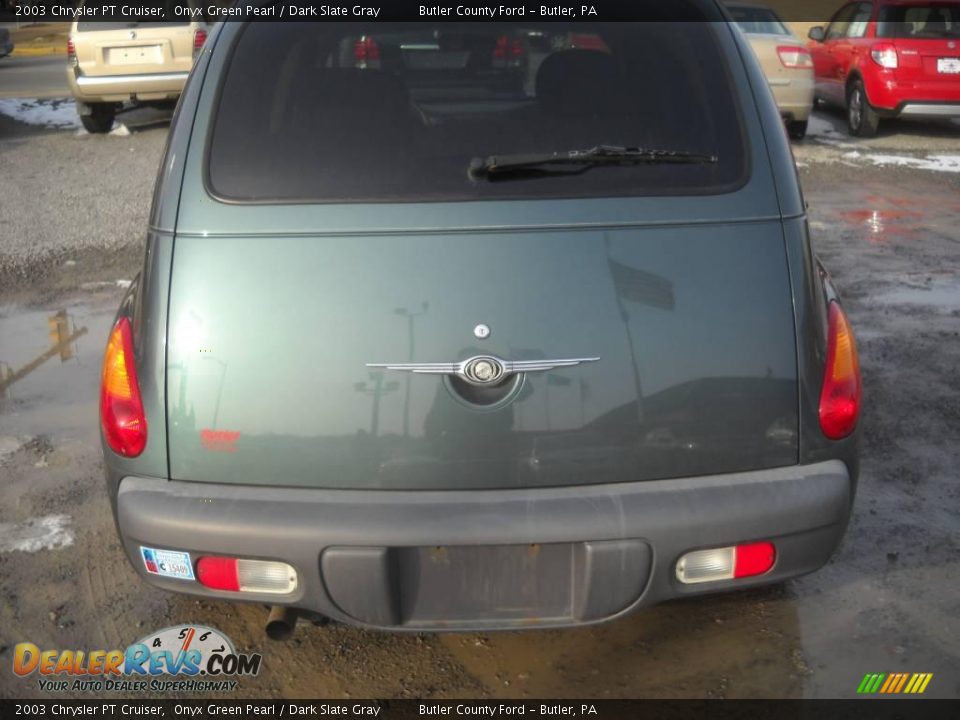 2003 Chrysler PT Cruiser Onyx Green Pearl / Dark Slate Gray Photo #3