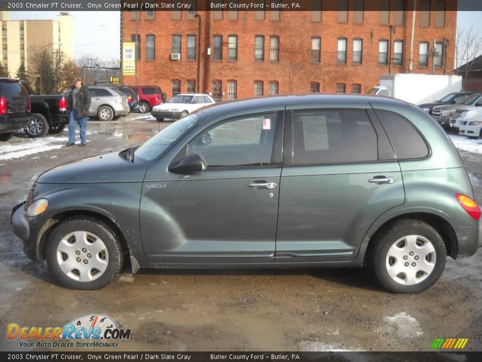 2003 Chrysler PT Cruiser Onyx Green Pearl / Dark Slate Gray Photo #5