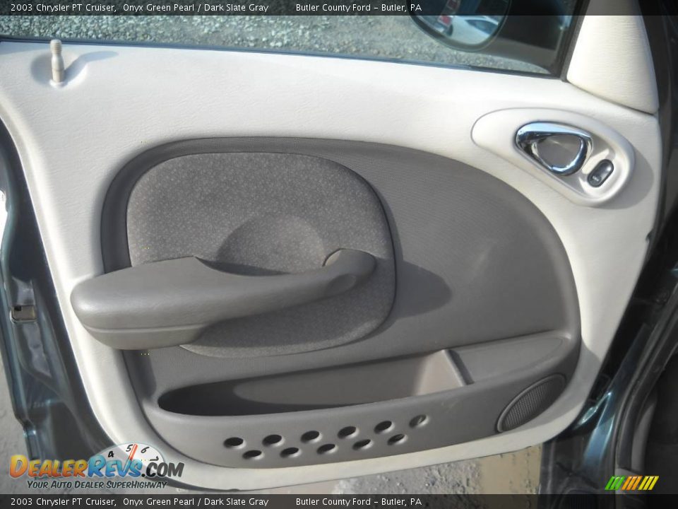 2003 Chrysler PT Cruiser Onyx Green Pearl / Dark Slate Gray Photo #6