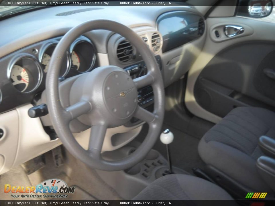 2003 Chrysler PT Cruiser Onyx Green Pearl / Dark Slate Gray Photo #7